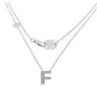 Necklace Salvini Woman Be Happy in White Gold Diamante 20089235 - 20089235